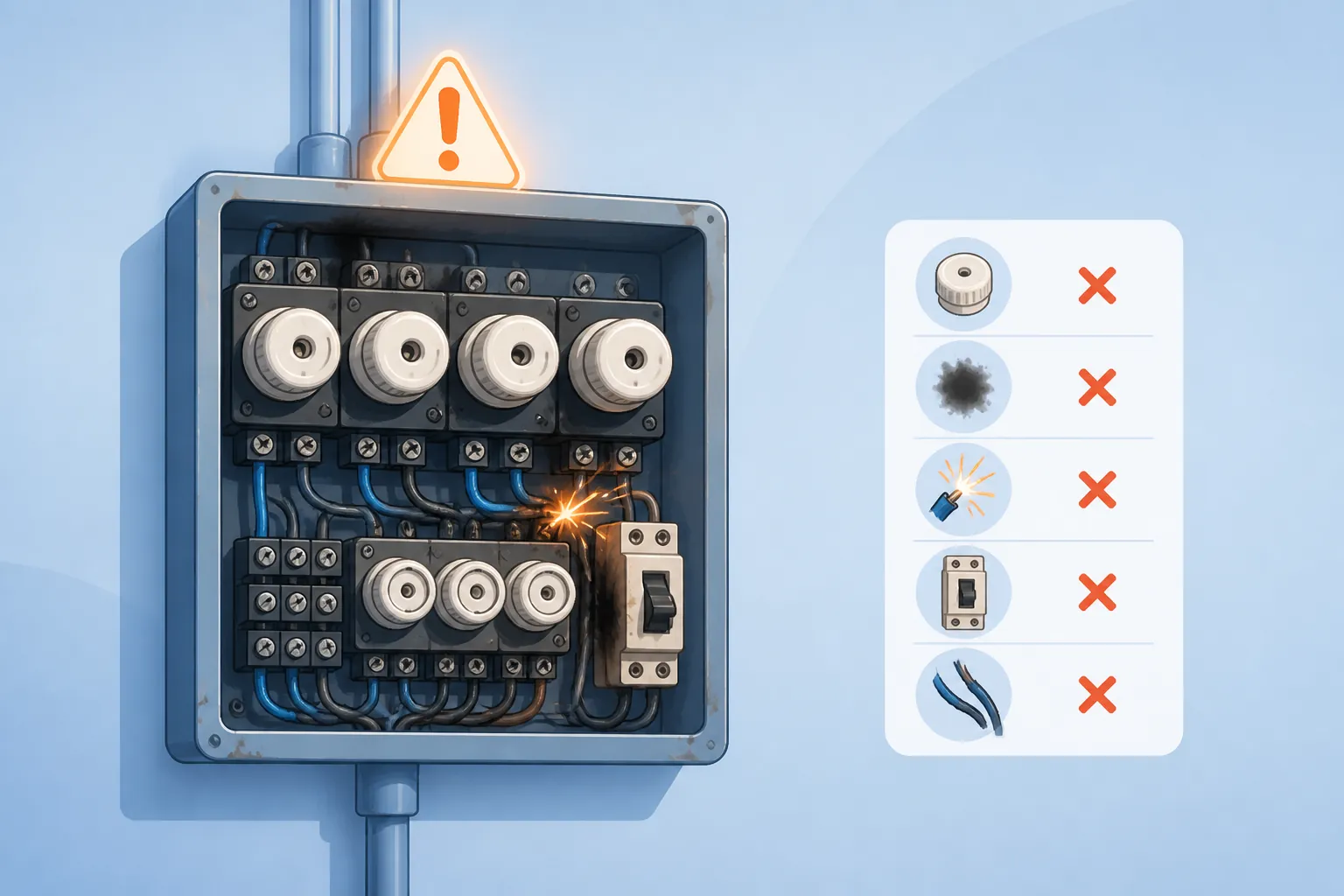 Wanneer groepenkast vervangen? Let op deze signalen