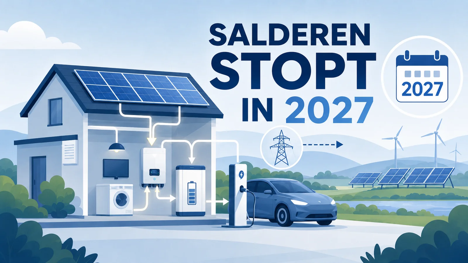 Salderingsregeling stopt in 2027: zo haalt u meer uit uw zonnepanelen